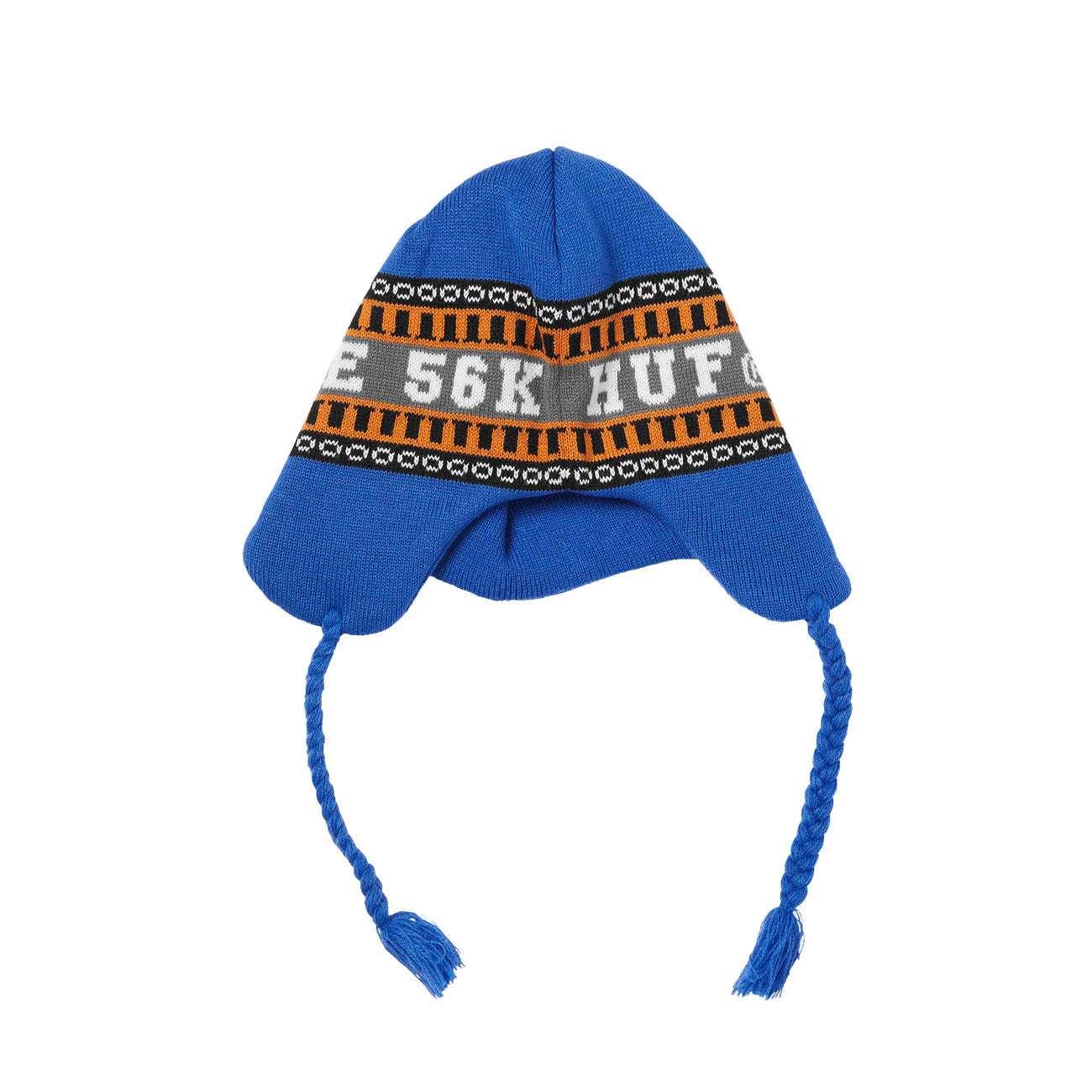 HUF X BRONZE56K FLAP BEANIE / BLUE