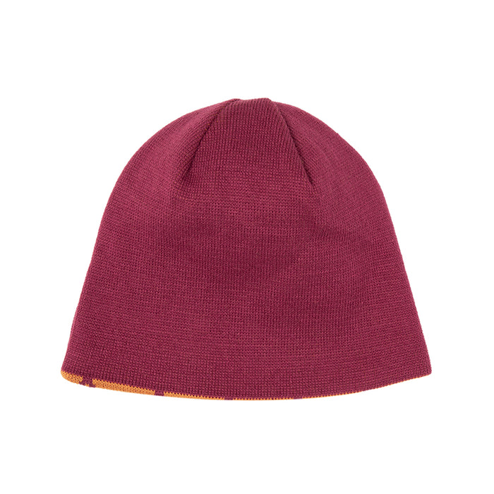 TOKEN REVERSIBLE SKULL BEANIE / BERRY