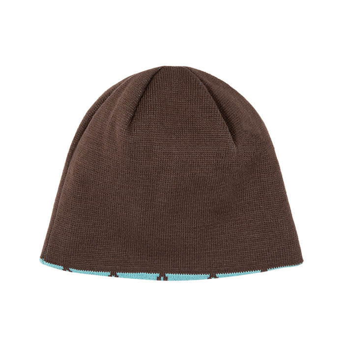 TOKEN REVERSIBLE SKULL BEANIE / BISON