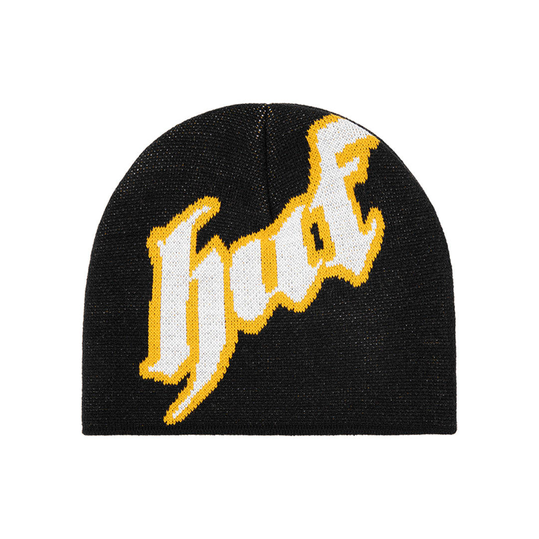 HUF WORLDWIDE(ハフ ワールドワイド)| SECTOR SKULL BEANIE / BLACK | スノーボード・スケートボードのTACTICS JAPAN