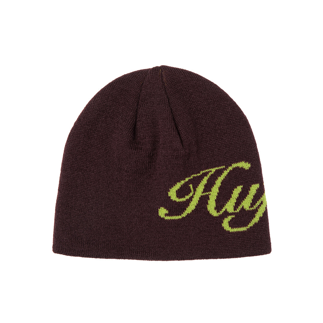 THE CROWN BEANIE / RAISIN