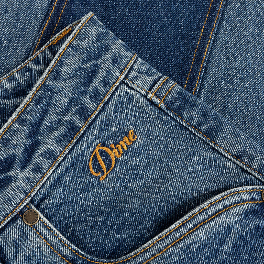 DIME MTL(ダイム モントリオール)| BAGGY DENIM PANTS / KNOWTOMATIC BLUE | スノーボード・スケートボードのTACTICS JAPAN