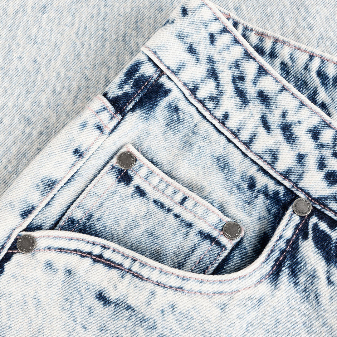 DIME MTL(ダイム モントリオール)| RELAXED DENIM PANTS / LINGT SNOW WASHED | スノーボード・スケートボードのTACTICS JAPAN