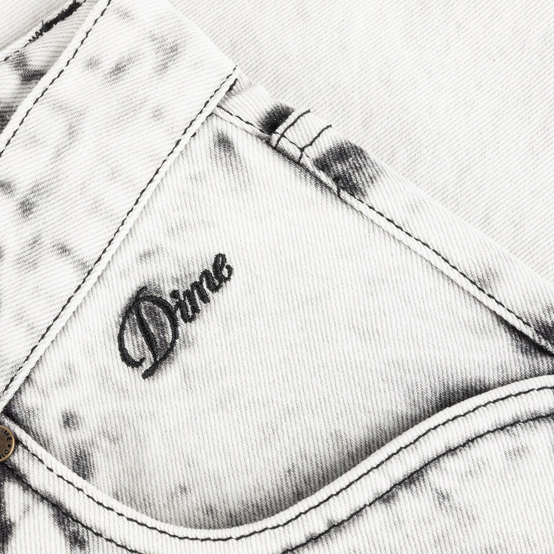 DIME MTL(ダイム モントリオール)| STRAIGHT DENIM PANTS / SMOKE WHITE | スノーボード・スケートボードのTACTICS JAPAN