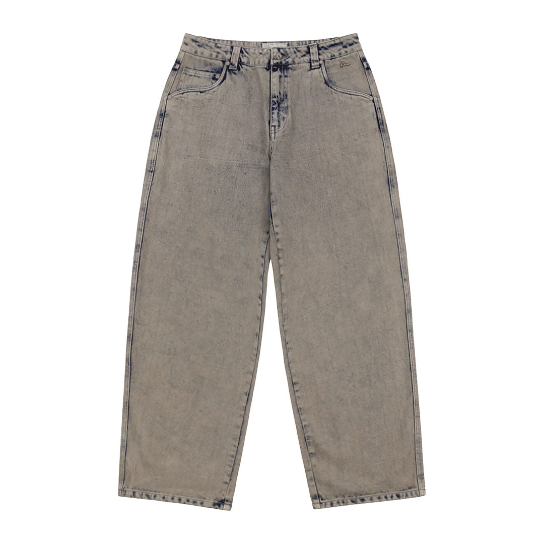 DIME(ダイム)| BAGGY DENIM PANTS / OVERDYED TAUPE | スノーボード・スケートボードのTACTICS JAPAN