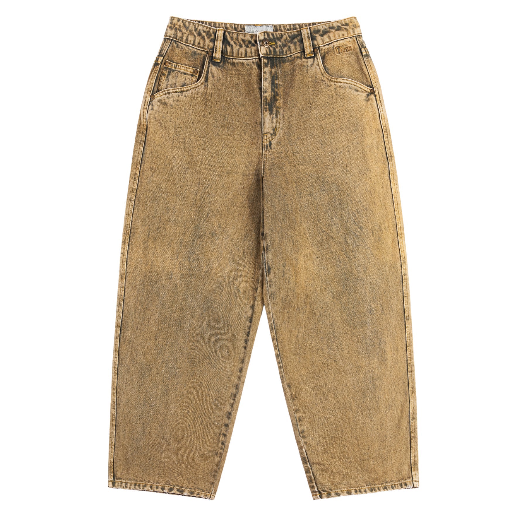 CLASSIC BAGGY DENIM PANTS / GOLD