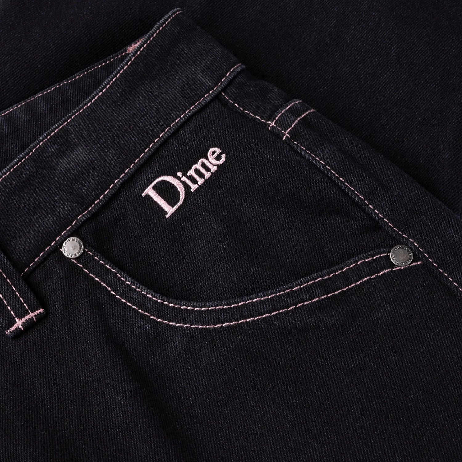 CLASSIC RELAXED DENIM PANTS / BLACK