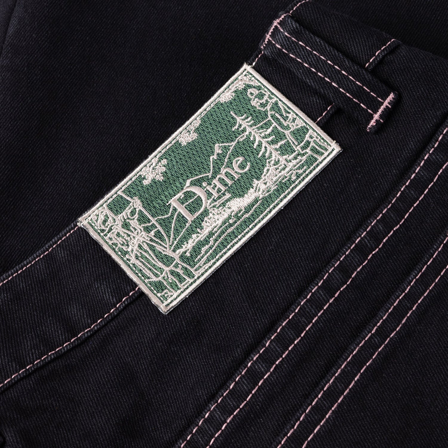 CLASSIC RELAXED DENIM PANTS / BLACK