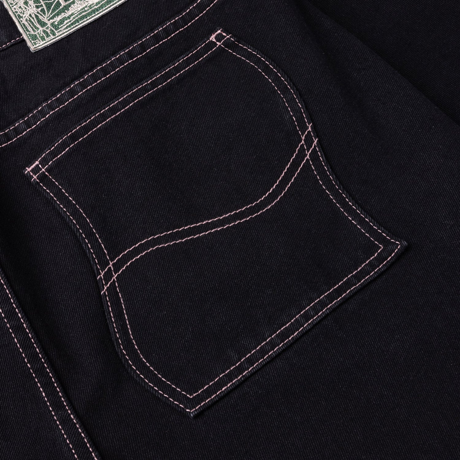 CLASSIC RELAXED DENIM PANTS / BLACK
