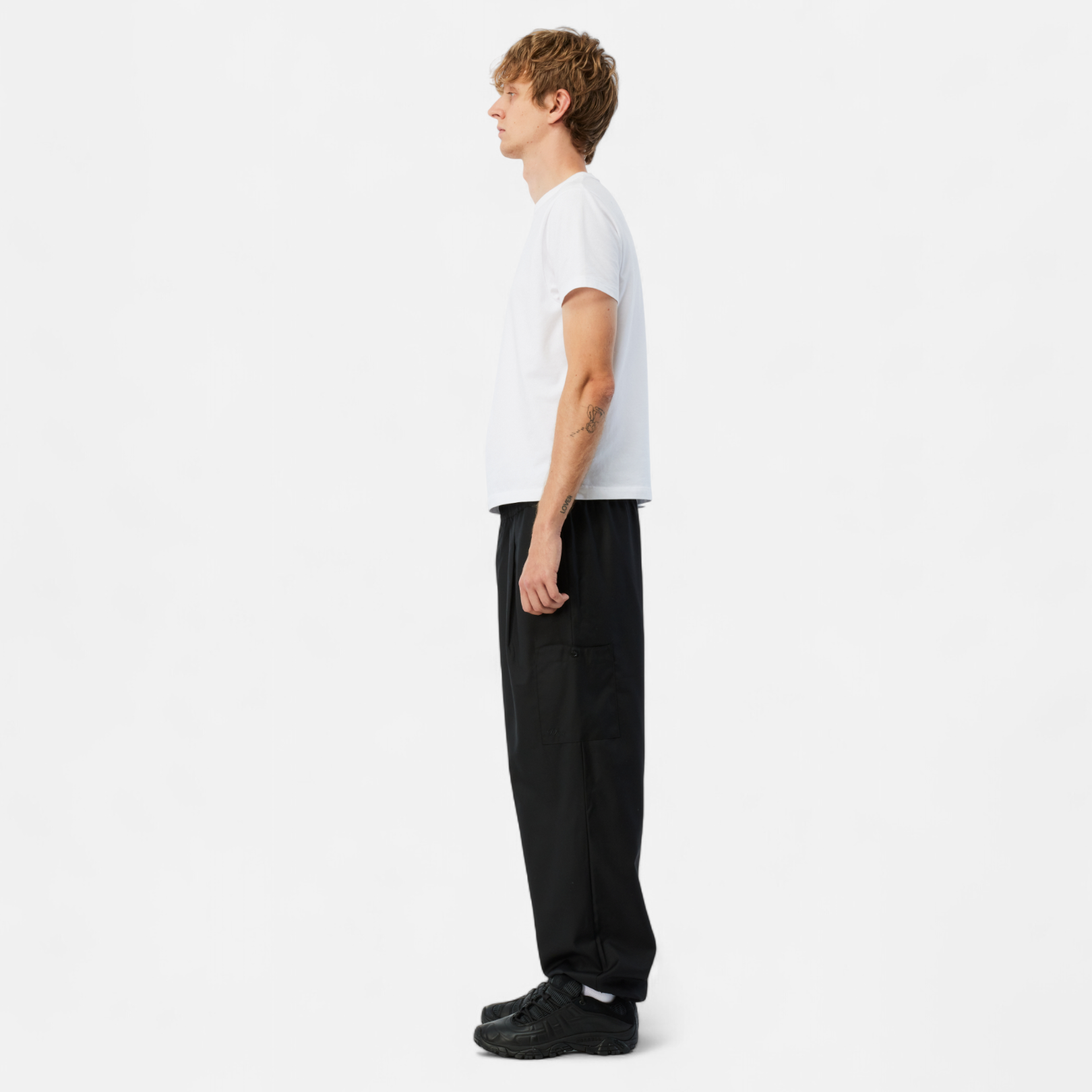 DIME MTL(ダイム モントリオール)| CARGO DRESSED PANTS / BLACK | スケートボード・スノーボードのTACTICS JAPAN
