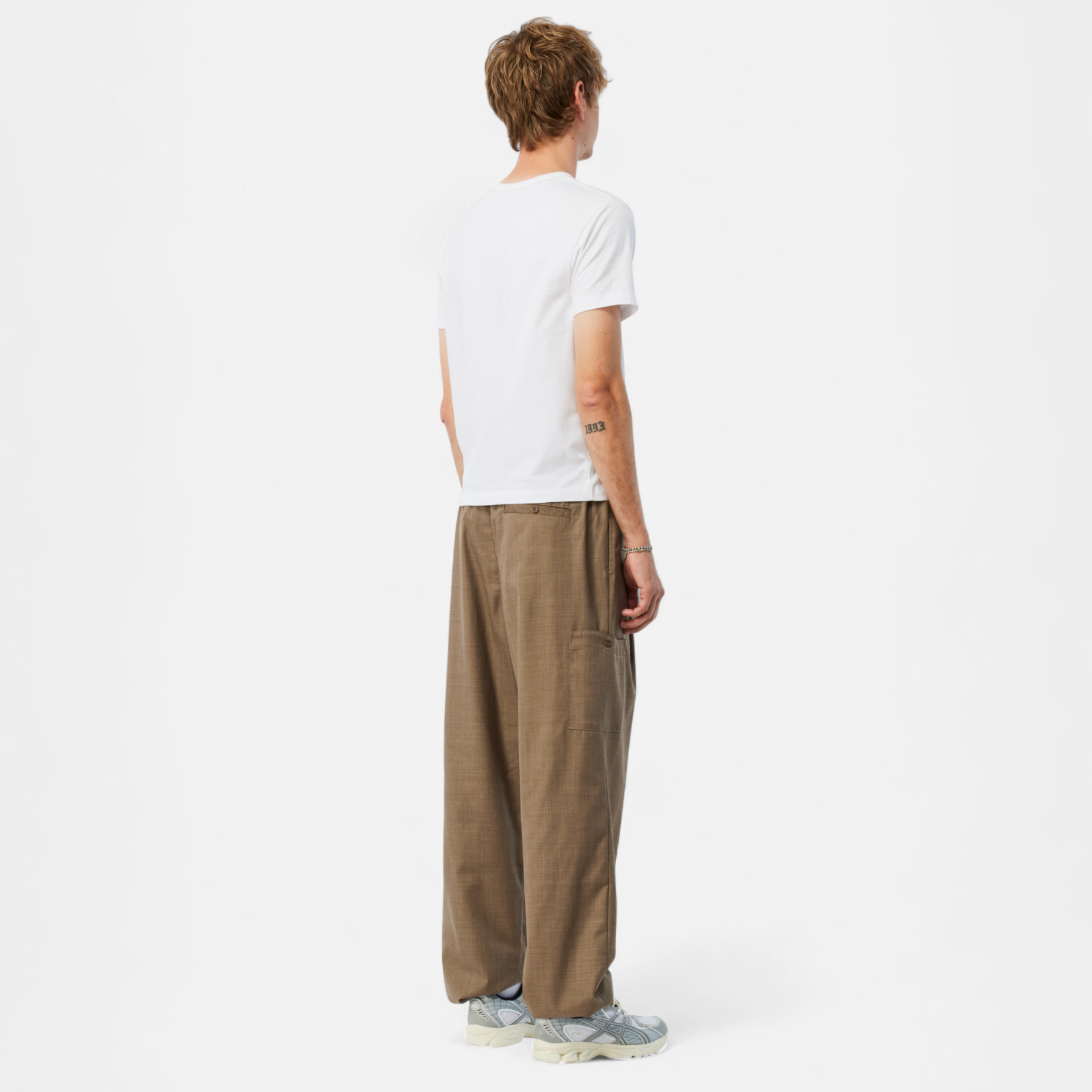CARGO DRESSED PANTS / TAN