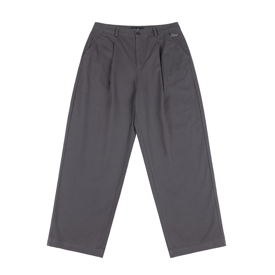 DIME MTL(ダイム モントリオール)| BAGGY CHINO PANTS / CHARCOAL | スケートボード・スノーボードのTACTICS JAPAN