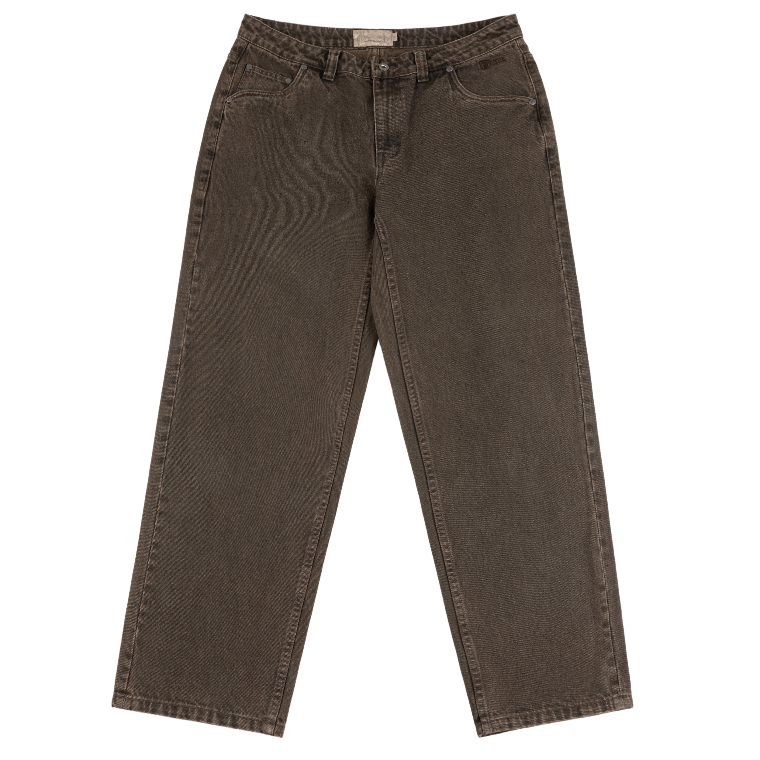 DIME(ダイム)CLASSIC RELAXED DENIM PANTS / FADED BROWN