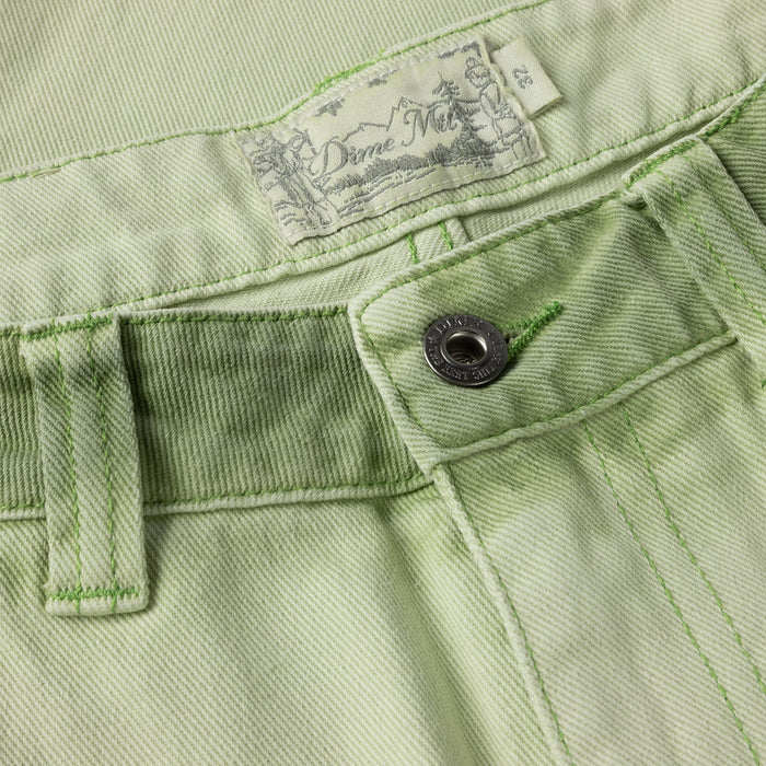 DIME MTL(ダイム モントリオール)| CLASSIC BAGGY DENIM PANTS / MATCHA | スノーボード・スケートボードのTACTICS JAPAN