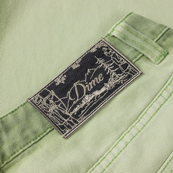 DIME MTL(ダイム モントリオール)| CLASSIC BAGGY DENIM PANTS / MATCHA | スノーボード・スケートボードのTACTICS JAPAN