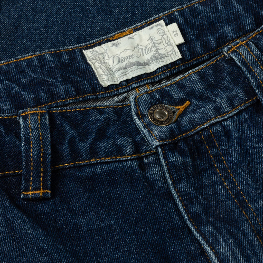 DIME MTL(ダイム モントリオール)| CLASSIC RELAXED DENIM PANTS / FADED INDIGO | スノーボード・スケートボードのTACTICS JAPAN