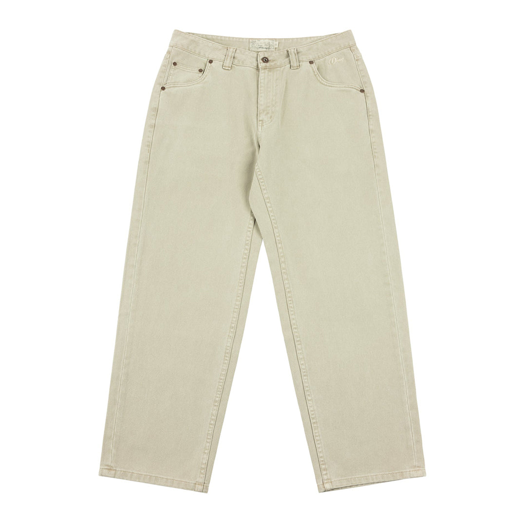 DIME MTL(ダイム モントリオール)| CLASSIC RELAXED DENIM PANTS / KHAKI | スノーボード・スケートボードのTACTICS JAPAN