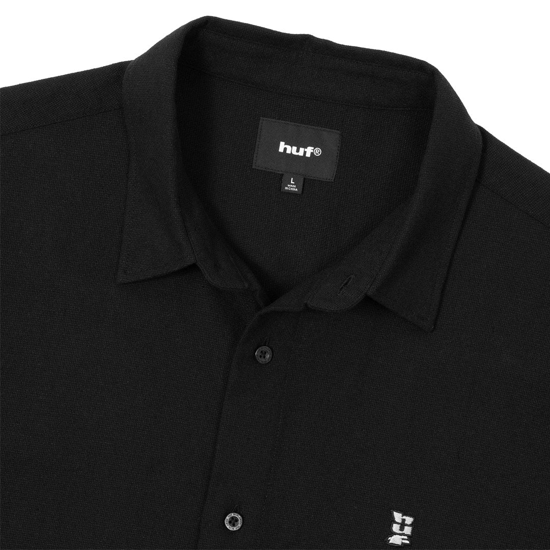 HUF(ハフ)| MEGABLAST SHIRT / BLACK | スノーボード・スケートボードのTACTICS JAPAN