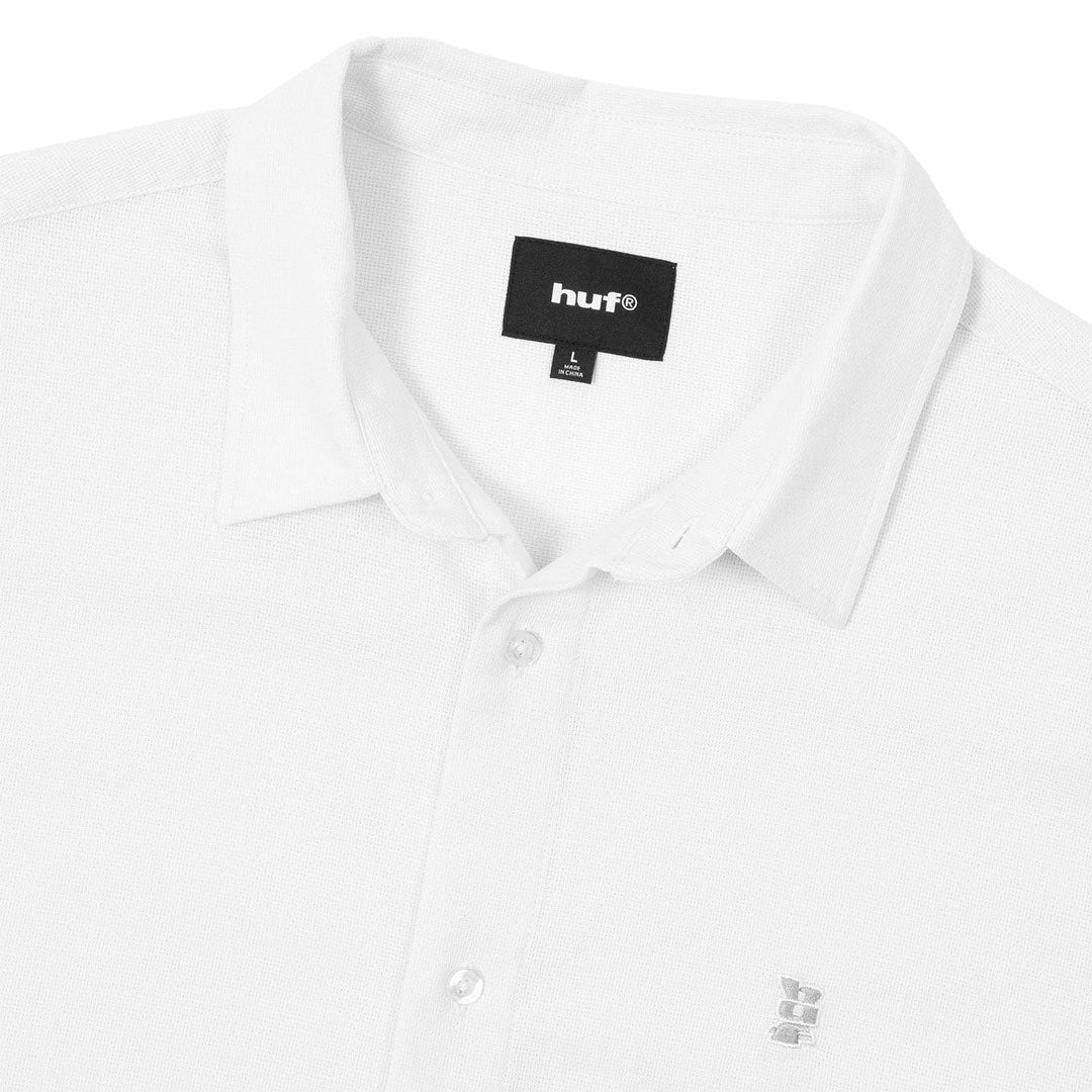HUF(ハフ)| MEGABLAST SHIRT / WHITE | スノーボード・スケートボードのTACTICS JAPAN
