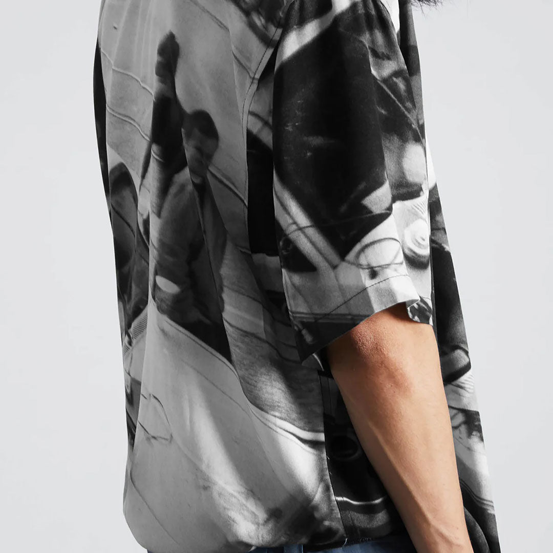 BURNSIDE S/S RESORT SHIRT / MULTI