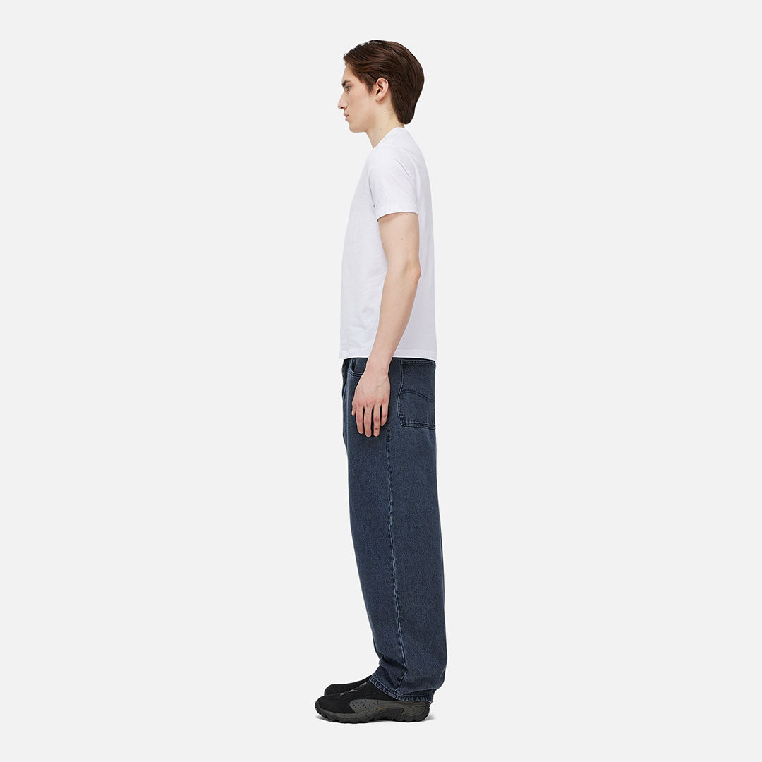 DIME MTL(ダイム モントリオール) | BAGGY DENIM PANTS / OVERDYED BLUE | スノーボード・スケートボードのTACTICS JAPAN