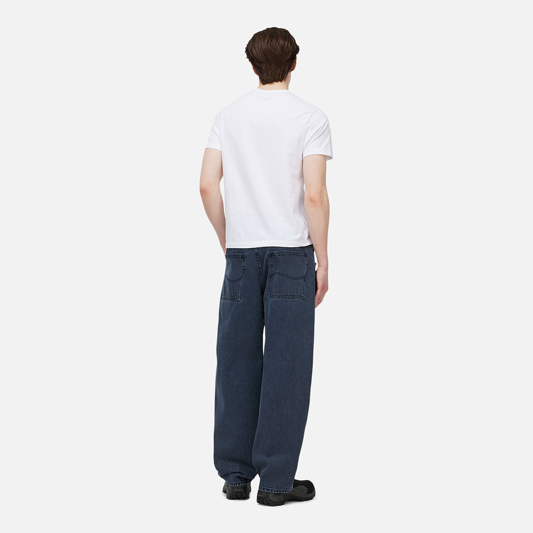 DIME MTL(ダイム モントリオール) | BAGGY DENIM PANTS / OVERDYED BLUE | スノーボード・スケートボードのTACTICS JAPAN