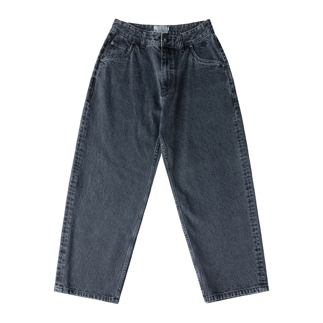 DIME MTL(ダイム モントリオール) | BAGGY DENIM PANTS / OVERDYED BLUE | スノーボード・スケートボードのTACTICS JAPAN