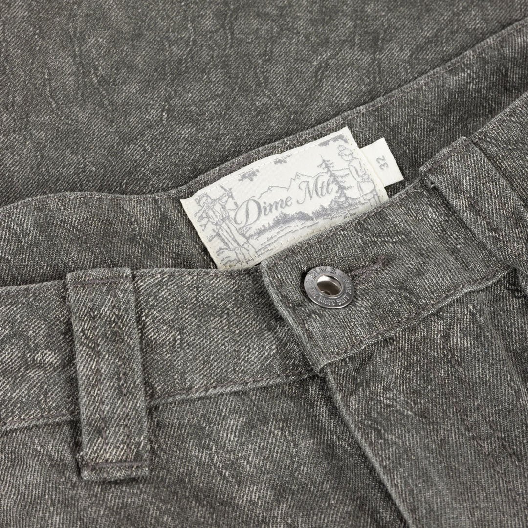 DIME MTL(ダイム モントリオール)| BAGGY DENIM PANTS / ELECTRIC CHARCOAL| スノーボード・スケートボードのTACTICS JAPAN