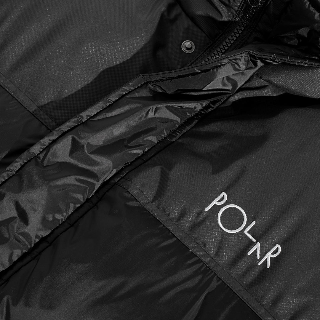 POLAR SKATE CO. (ポーラー スケート カンパニー)| BASIC PUFFER VEST / BLACK | スノーボード・スケートボードのTACTICS JAPAN