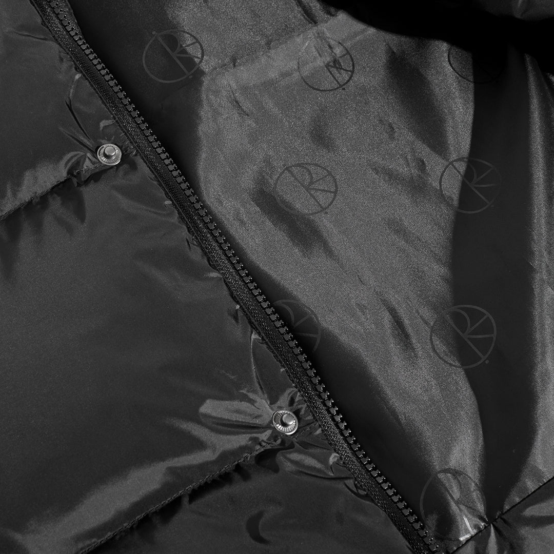 POLAR SKATE CO. (ポーラー スケート カンパニー)| BASIC PUFFER VEST / BLACK | スノーボード・スケートボードのTACTICS JAPAN