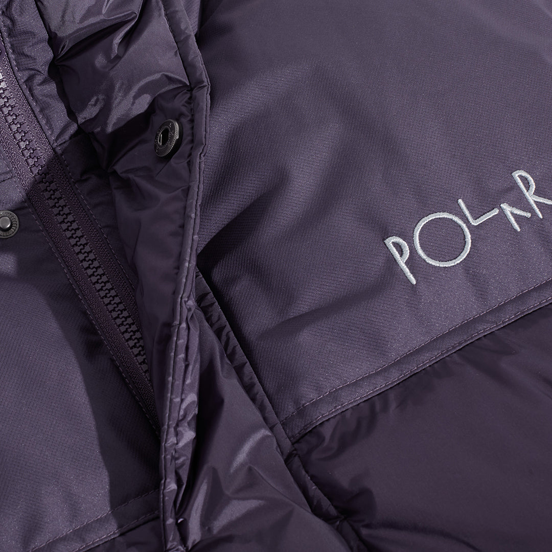 POLAR SKATE CO. (ポーラー スケート カンパニー)| BASIC PUFFER VEST / DARK VIOLET | スノーボード・スケートボードのTACTICS JAPAN