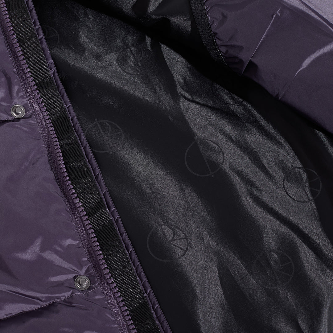 POLAR SKATE CO. (ポーラー スケート カンパニー)| BASIC PUFFER VEST / DARK VIOLET | スノーボード・スケートボードのTACTICS JAPAN