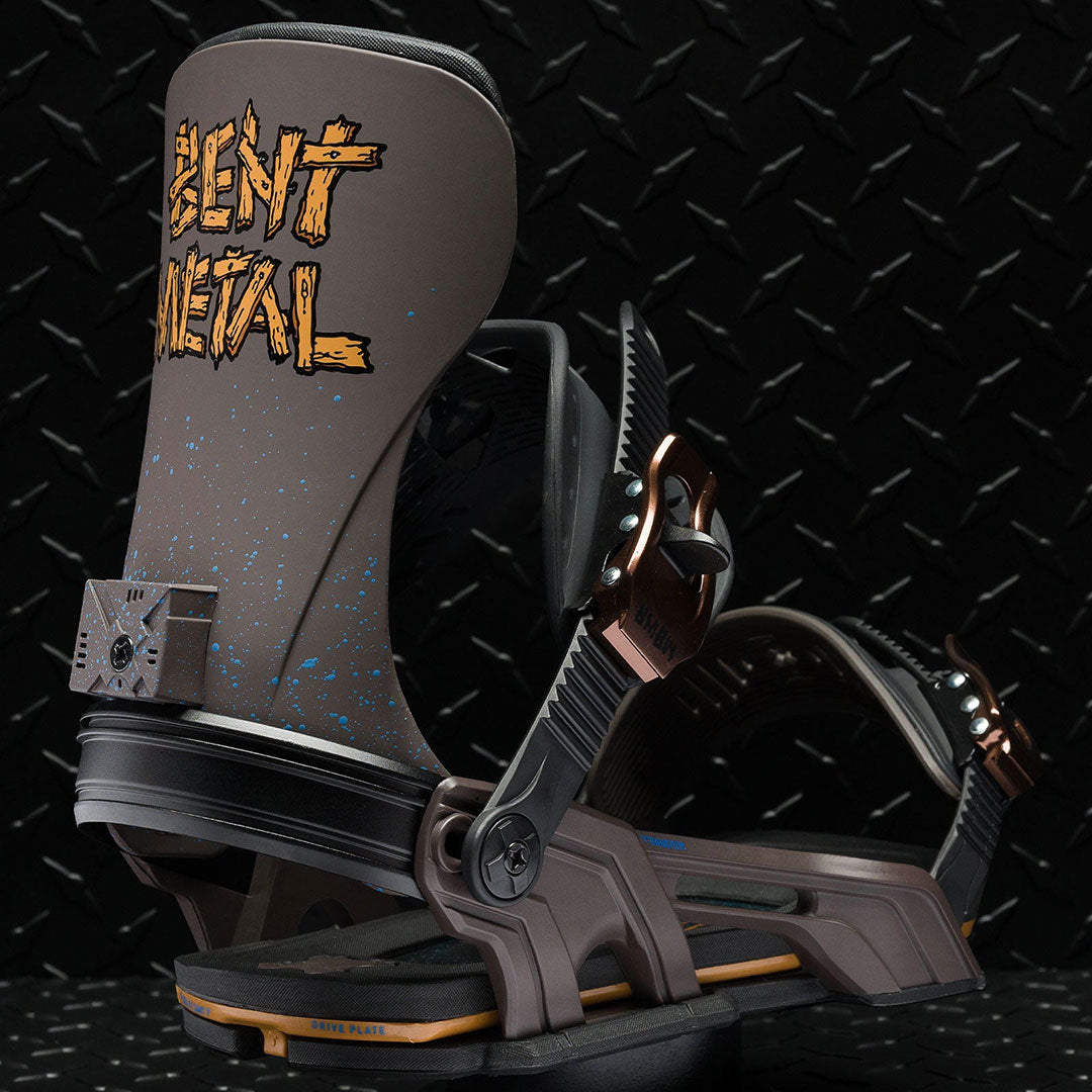 BENT METAL(ベントメタル)| TRANSFER SNOWBOARD BINDINGS 2027 / COFFEE | スノーボード・スケートボードのTACTICS JAPAN