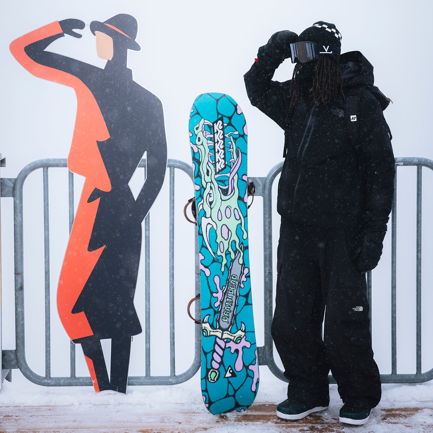 K2 X BRAIN DEAD PASSPORT SNOWBOARD