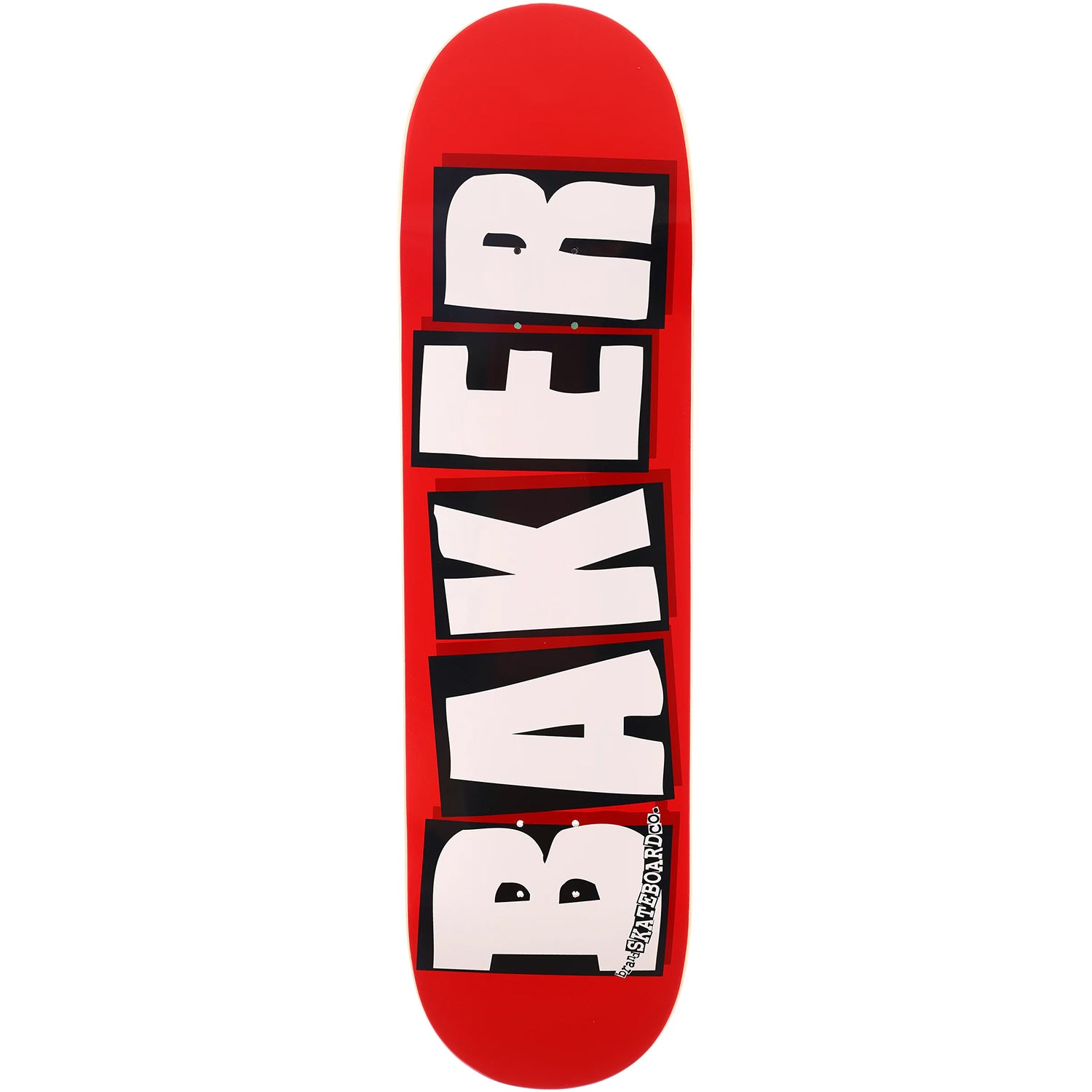 BRAND LOGO WHITE DECK - 7.56 / 8.125 / 8.25