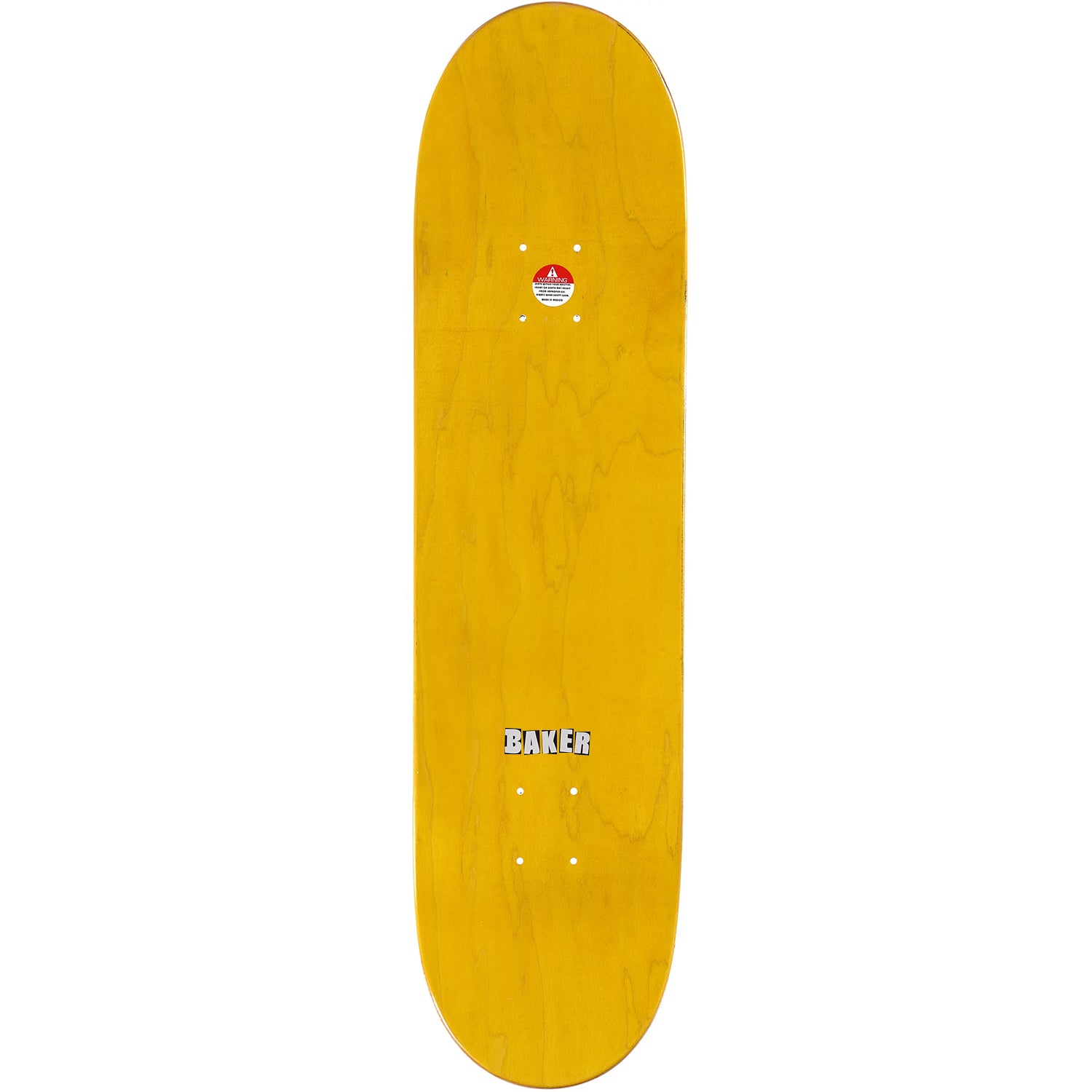 BAKER SKATEBOARDS(ベイカー スケートボード)| 【KIDS】BRAND LOGO WHITE MINI DECK - 7.3 | スノーボード・スケートボードのTACTICS JAPAN