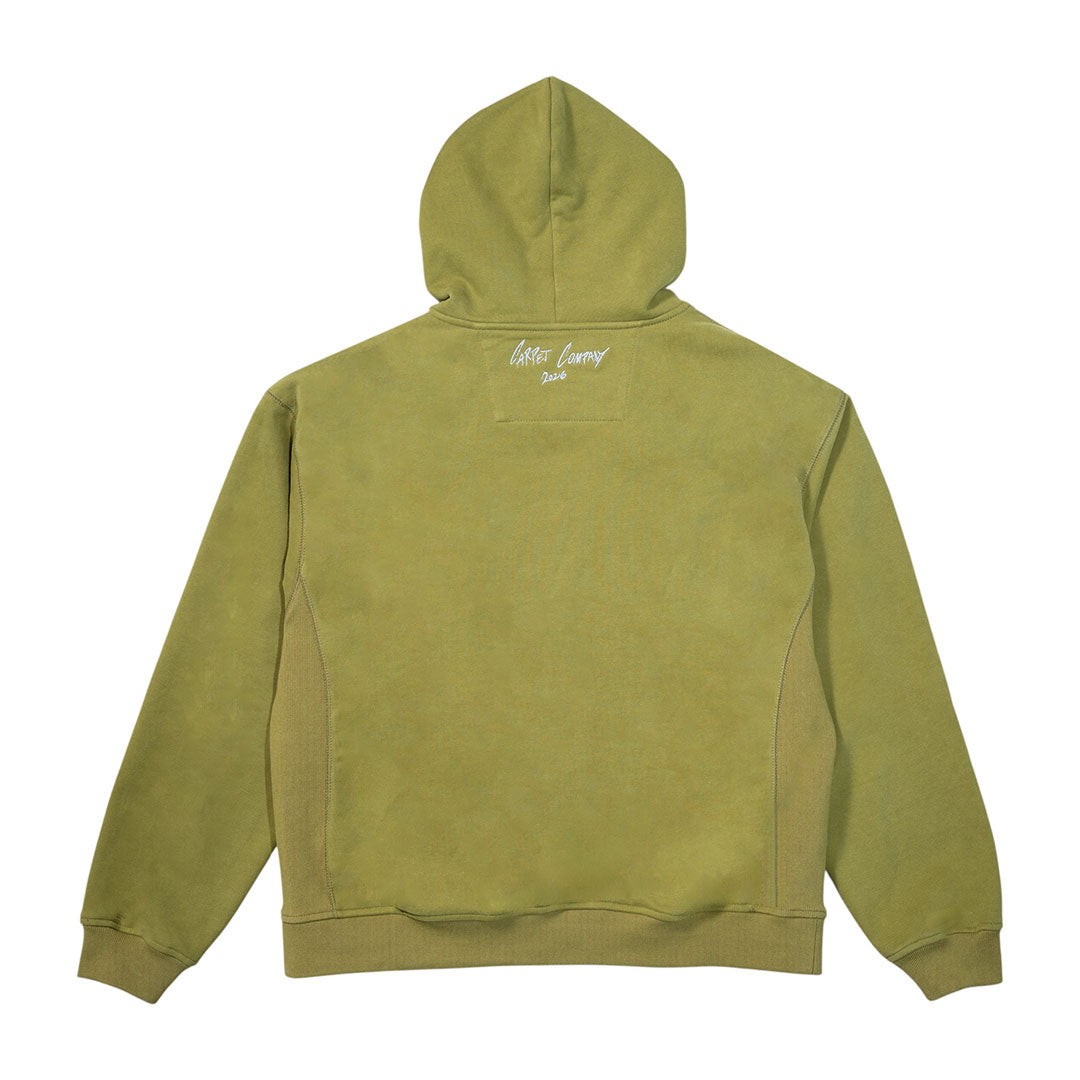CARPET COMPANY(カーペット カンパニー)| C-STAR HOODIE / GREEN | スノーボード・スケートボードのTACTICS JAPAN