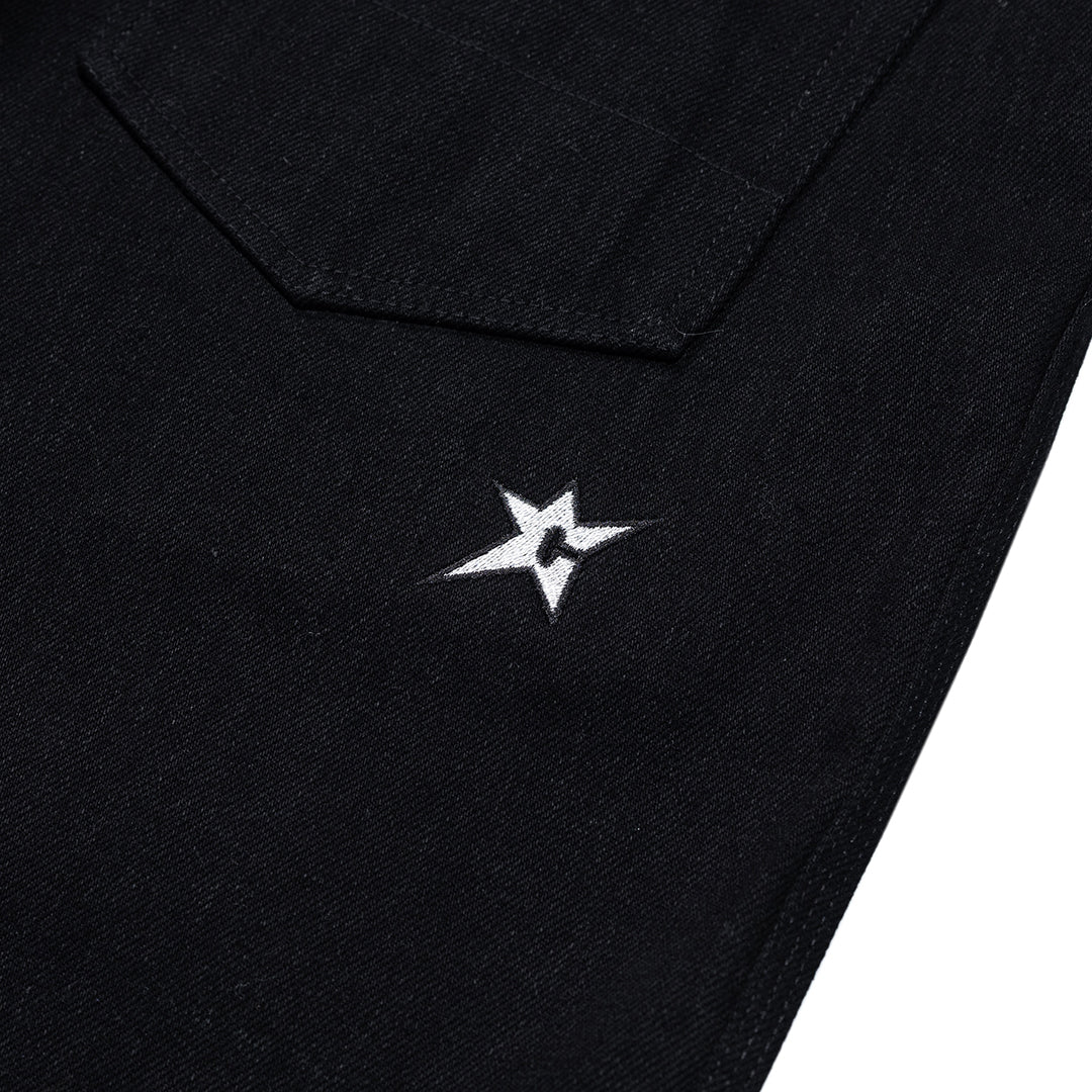 CARPET COMPANY(カーペット カンパニー)| C-STAR JEANS / BLACK | スノーボード・スケートボードのTACTICS JAPAN