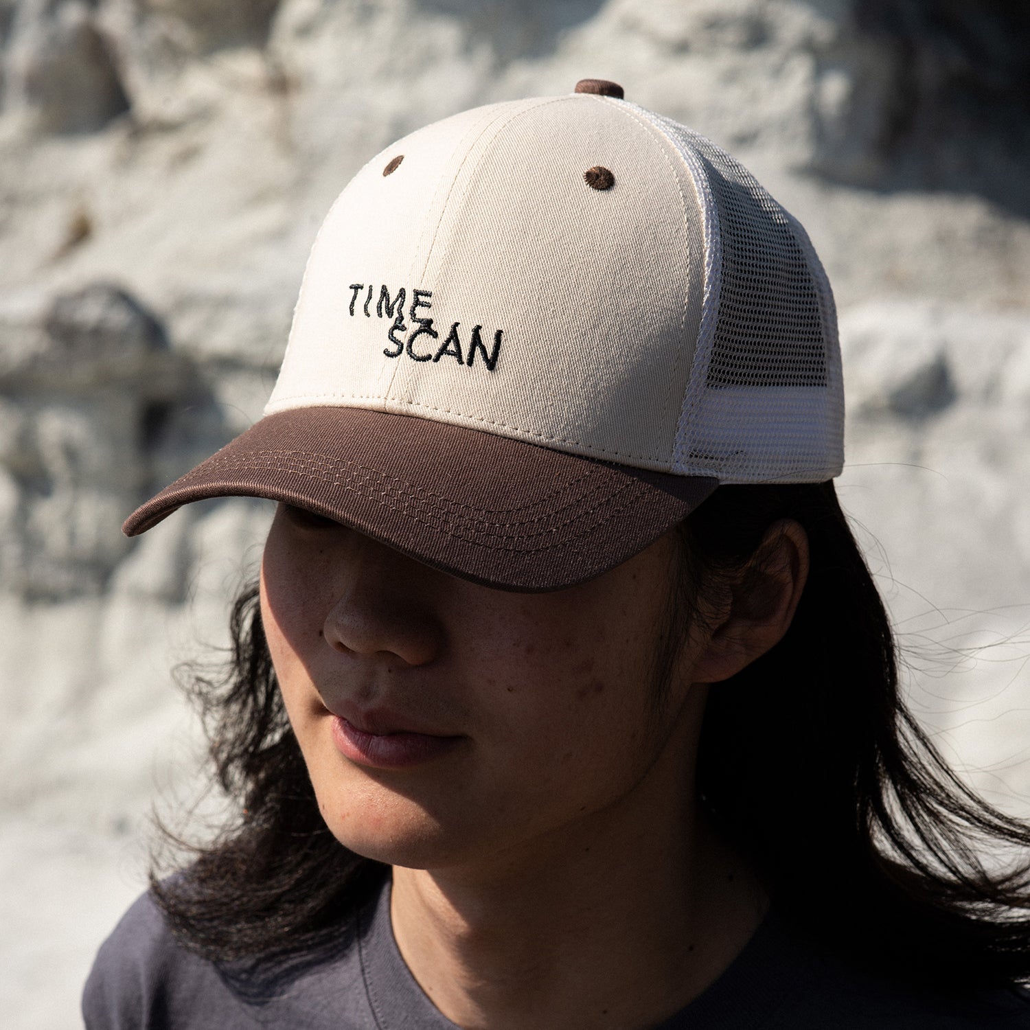 TIMESCAN(タイムスキャン)| TIMESCAN LOGO CAP / SAND | スノーボード・スケートボードのTACTICS JAPAN