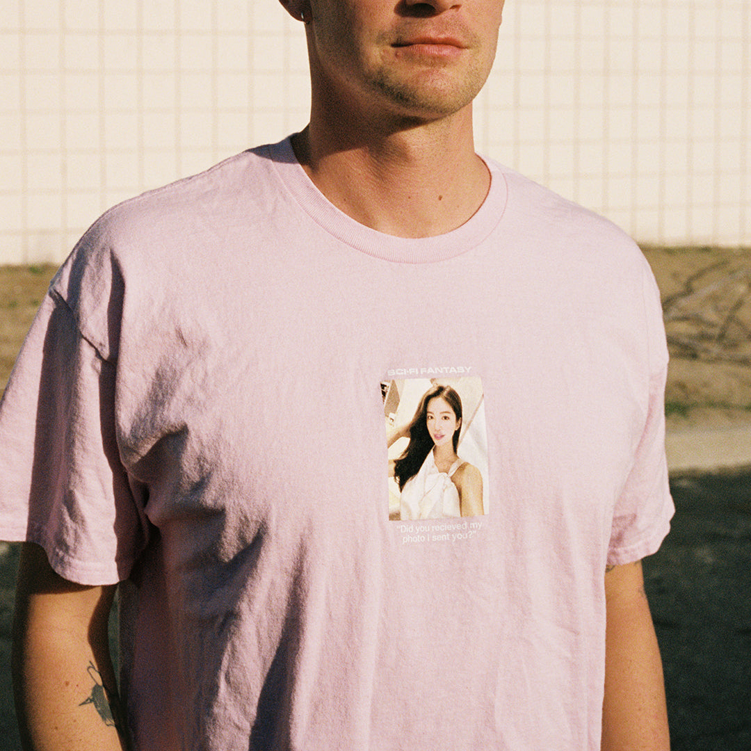 SCI-FI FANTASY(サイファイ ファンタジー)| CATFISH TEE / LT PINK | スノーボード・スケートボードのTACTICS JAPAN