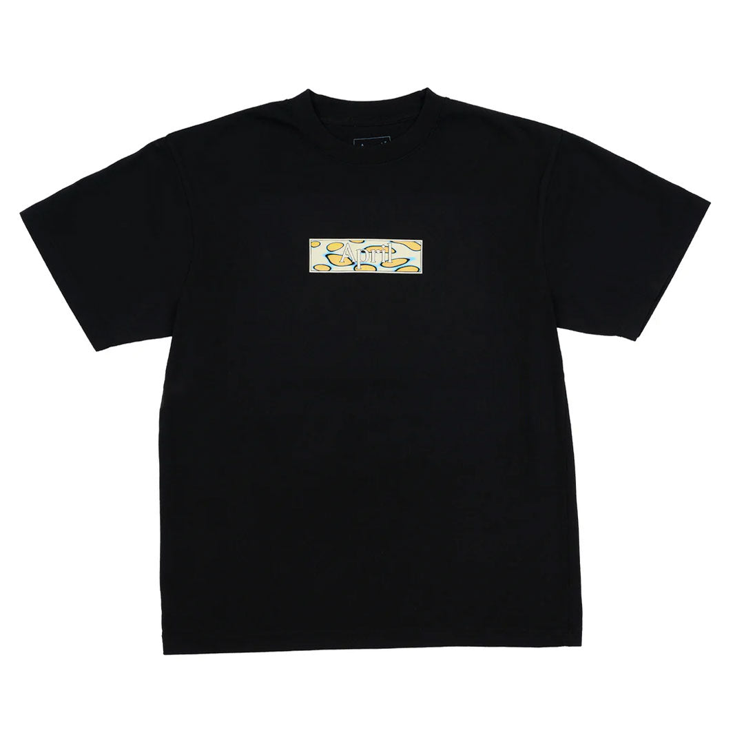 APRIL SKATEBOARDS(エイプリル スケートボード)| CELLIS TEE / BLACK | スノーボード・スケートボードのTACTICS JAPAN