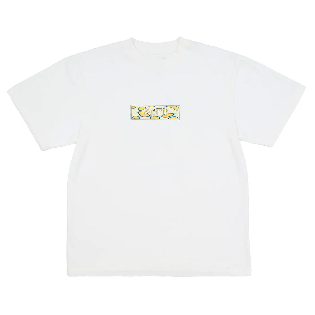 APRIL SKATEBOARDS(エイプリル スケートボード)| CELLIS TEE / WHITE | スノーボード・スケートボードのTACTICS JAPAN