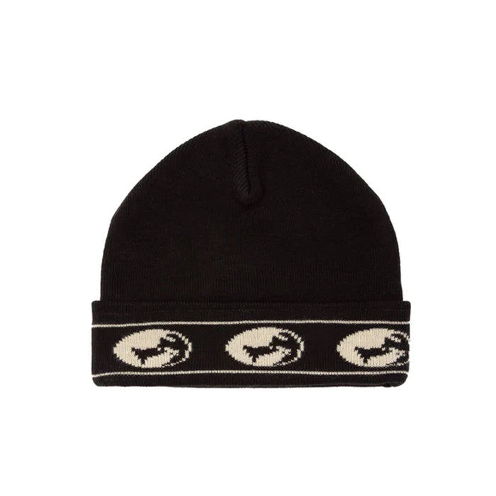CIRCLE BEANIE / BLACK