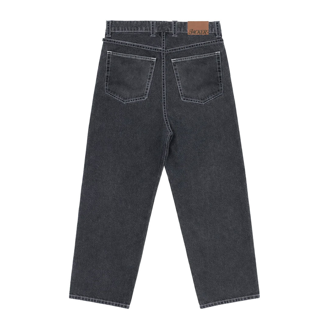 JACKER(ジャッカー)| CLASSIC DAILY PANTS / WASHED BLACK | スノーボード・スケートボードのTACTICS JAPAN