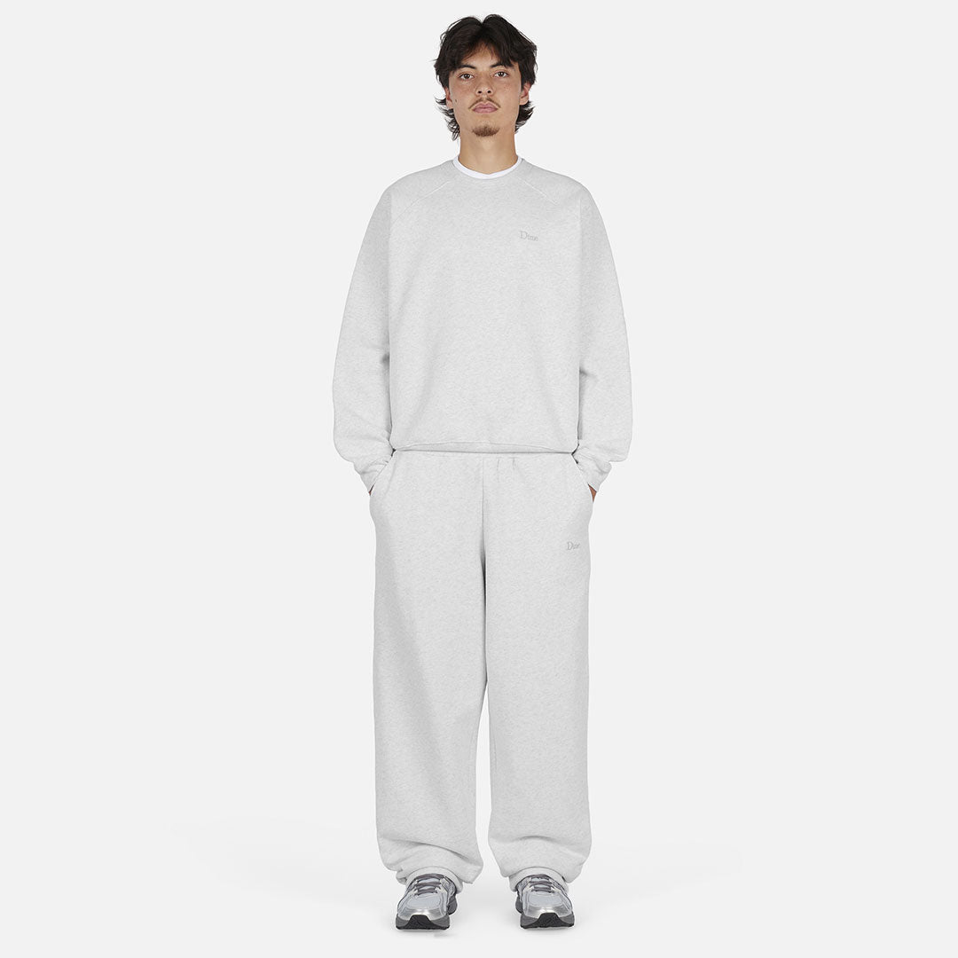 DIME(ダイム)| CLASSIC SMALL LOGO CREWNECK / ASH | スノーボード・スケートボードのTACTICS JAPAN