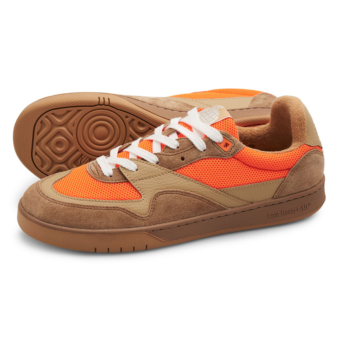 LAST RESORT AB(ラストリゾート エービー)| CM002 LO / HIBIS ORANGE/TAN/CAMEL | スノーボード・スケートボードのTACTICS JAPAN