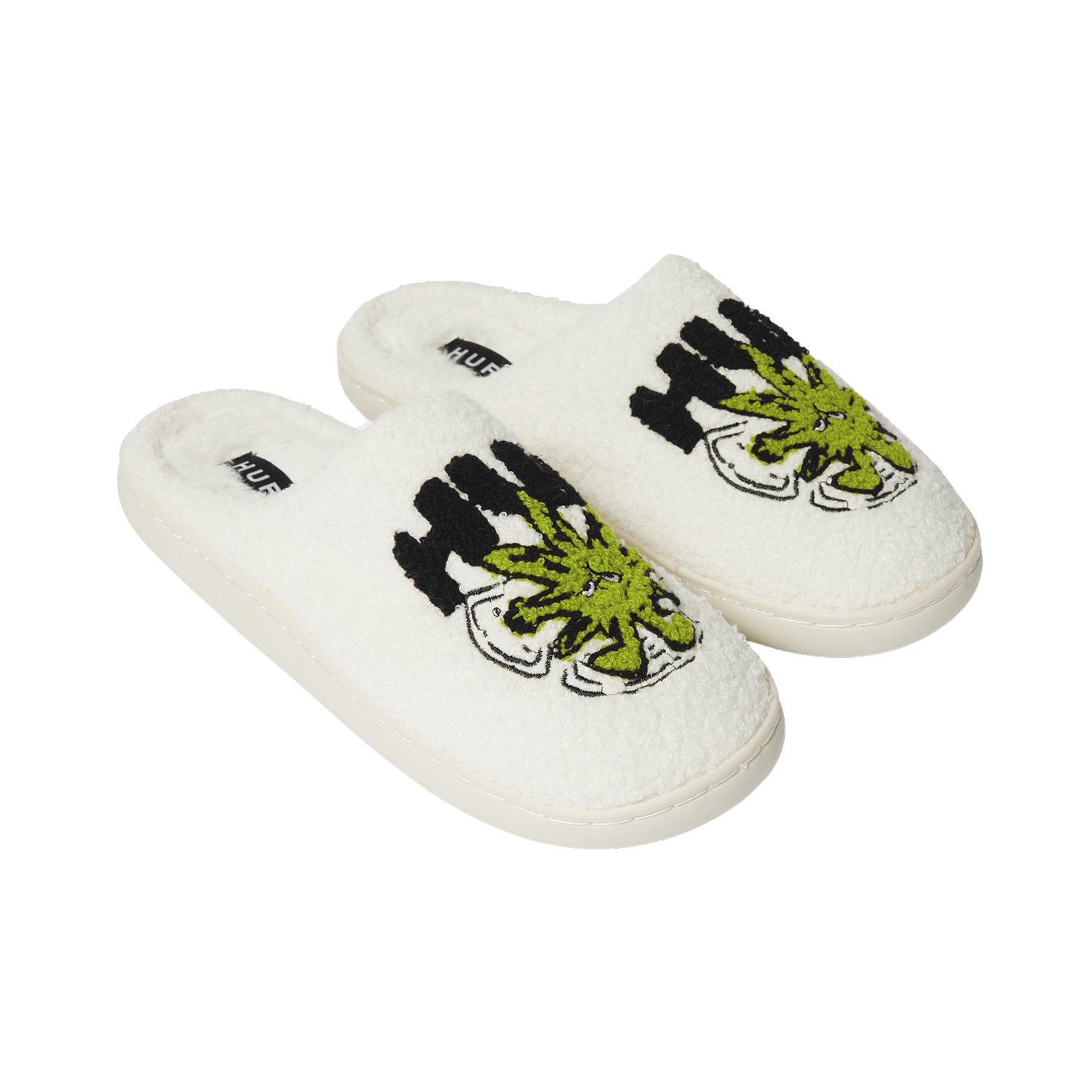 HUF WORLDWIDE(ハフ ワールドワイド)| SNOW ANGEL FUZZY SLIPPER / NATURAL | スノーボード・スケートボードのTACTICS JAPAN