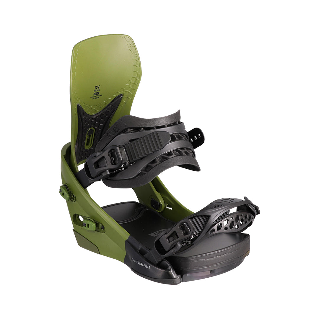 FLUX BINDINGS(フラックス バインディング)| CV MF-05 SNOWBOARD BINDINGS 2026 / GREEN | スノーボード・スケートボードのTACTICS JAPAN