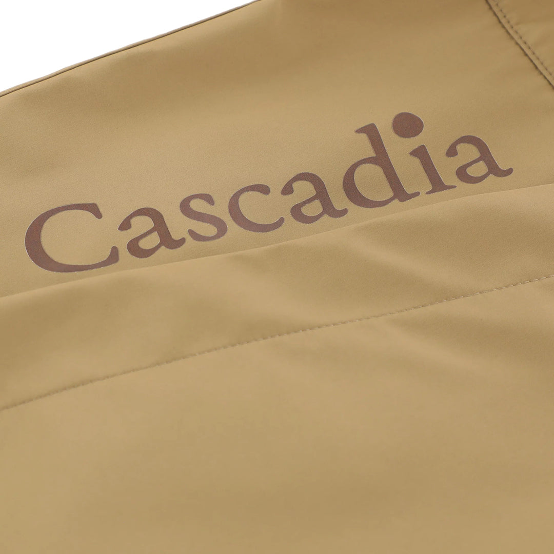 TACTICS(タクティクス)| CASCADIA 3L RAINBREAKER JACKET / DARK EARTH | スノーボード・スケートボードのTACTICS JAPAN