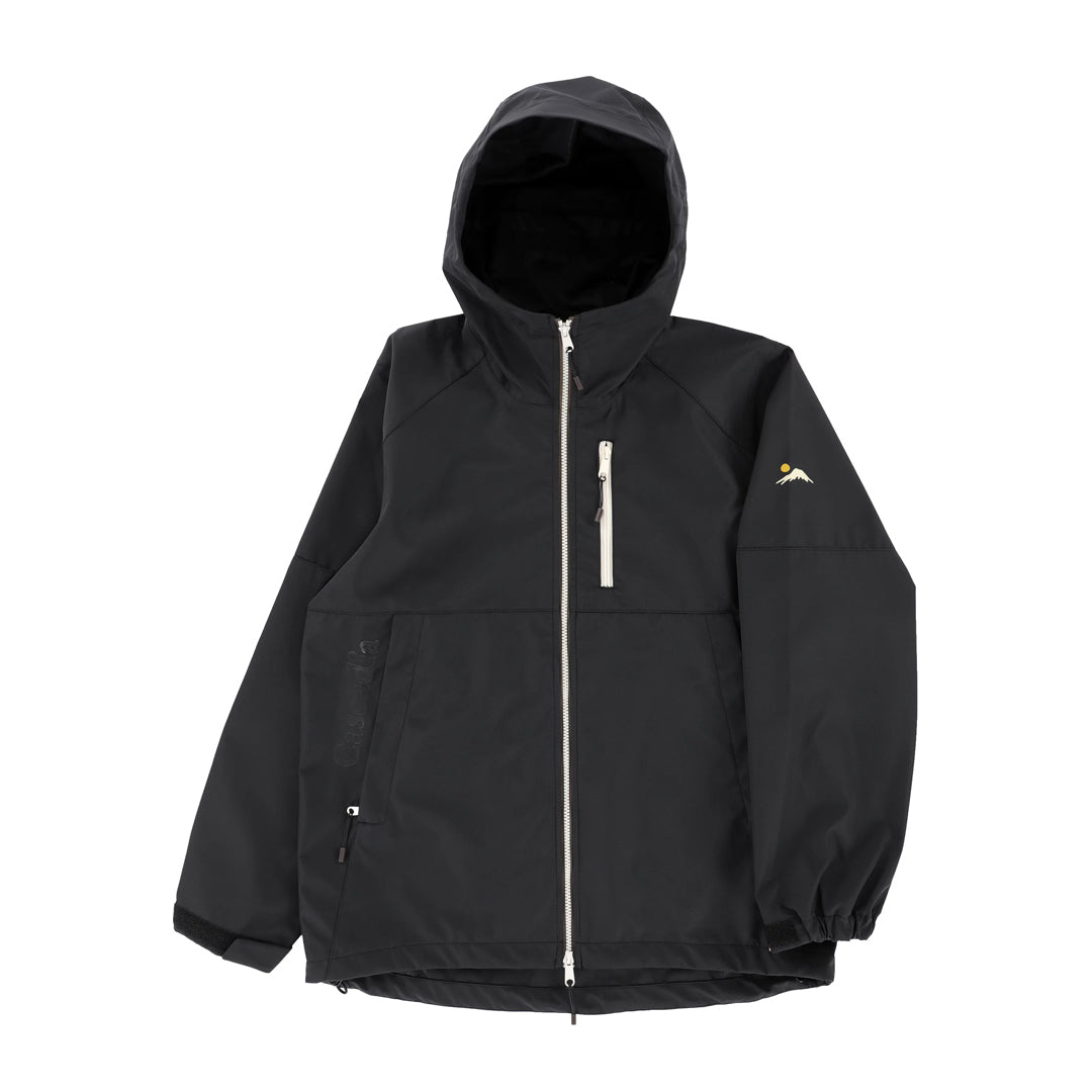 TACTICS(タクティクス)| CASCADIA 3L RAINBREAKER JACKET / BLACK | スノーボード・スケートボードのTACTICS JAPAN